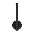 Z-Lite Forest 2 Light Wall Sconce, Matte Black & Matt Black 917S-MB-LED